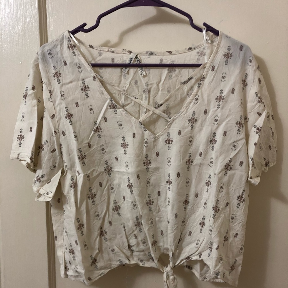 cropped blouse